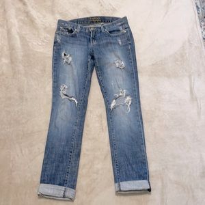 Bebe Ripped Jeans
